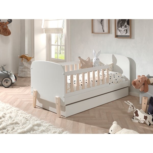 Contenitore sottoletto per bambini bianco 70x140 cm Kiddy – Vipack-image-1