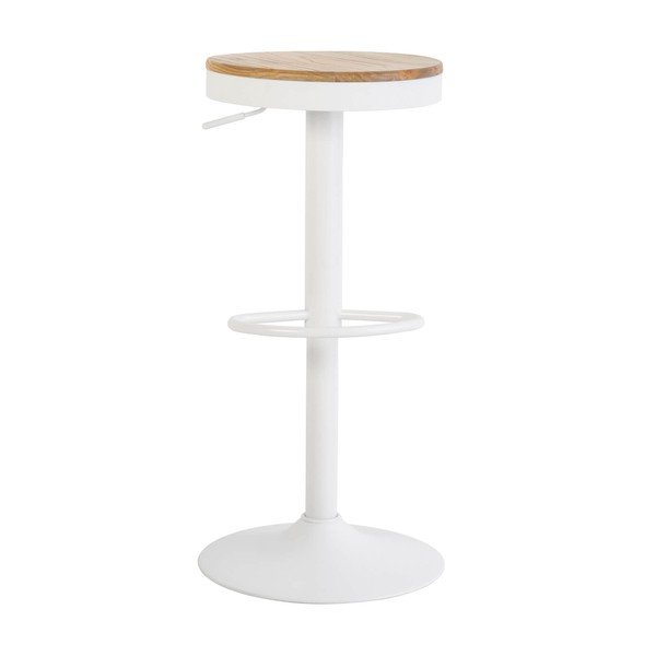 Set di 2 sgabelli da bar bianchi Barret - sømcasa