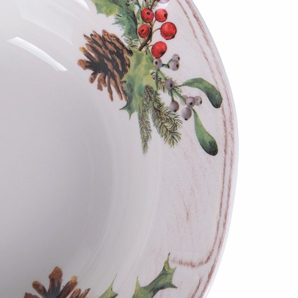 Ciotola di Natale in ceramica, ø 36 cm Ortisei - VDE Tivoli 1996-image-3