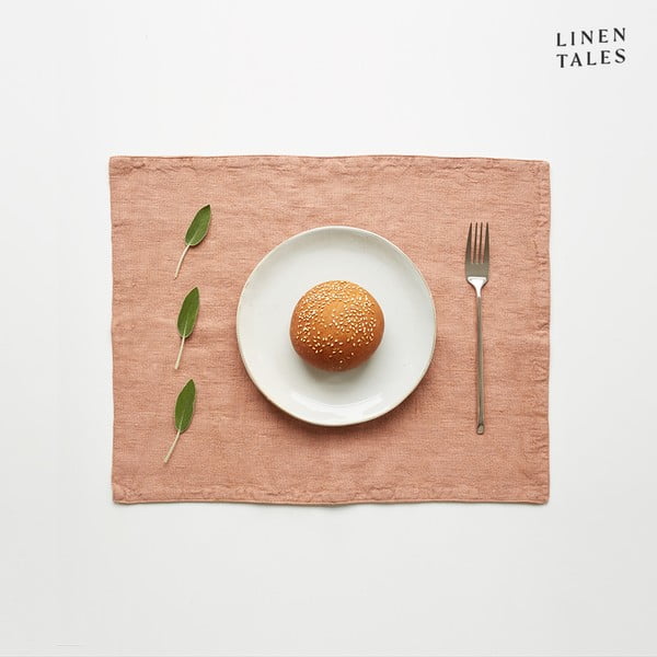 Tovaglietta di stoffa 35x45 cm Cafe Creme - Linen Tales-image-4
