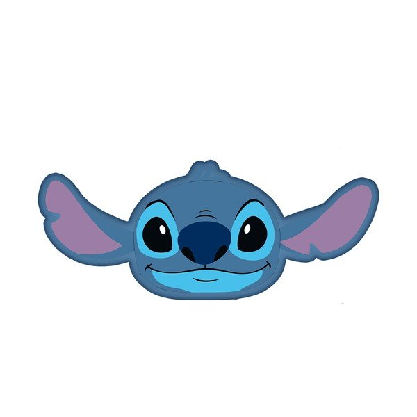 Cuscino per bambini in vello 41x32 cm Lilo and Stitch "Blue" – Jerry Fabrics-image-3