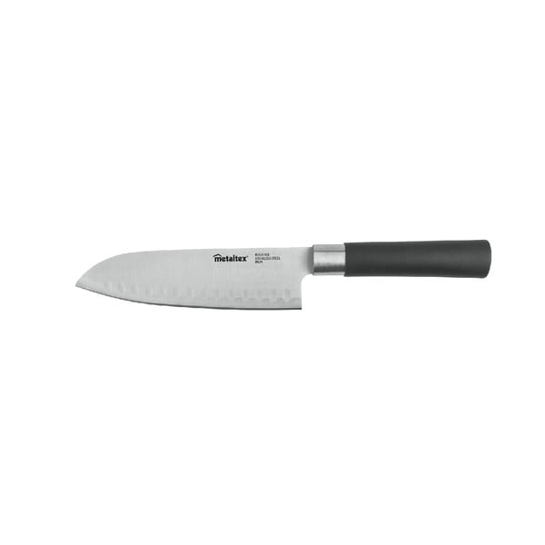 Coltello da cucina in stile giapponese, lunghezza 30 cm Santoku - Metaltex