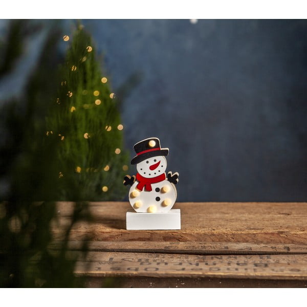 Decorazione luminosa bianca con motivo natalizio Freddy - Star Trading-image-2