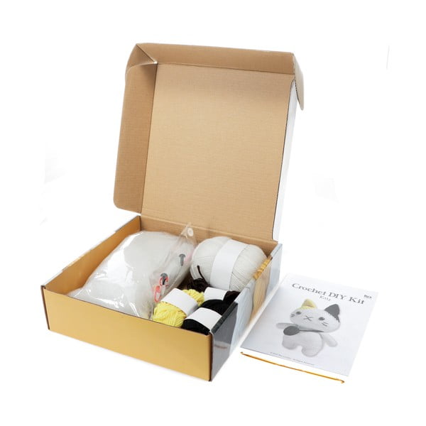 Giocattolo creativo DIY Crochet Cat – Rex London-image-3