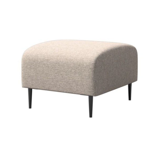 Poggiapiedi beige Shel – Ghado-image-2