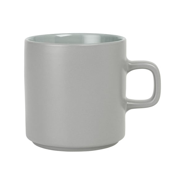 Tazza da tè in ceramica grigia, 250 ml Pilar - Blomus