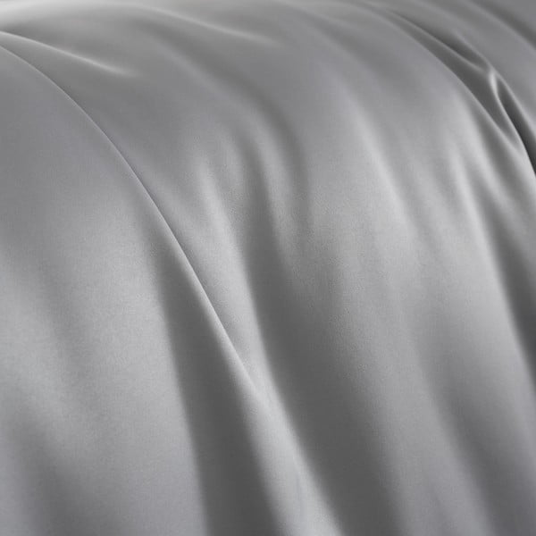 Biancheria grigia per letto matrimoniale 200x200 cm Silky Soft - Catherine Lansfield-image-3