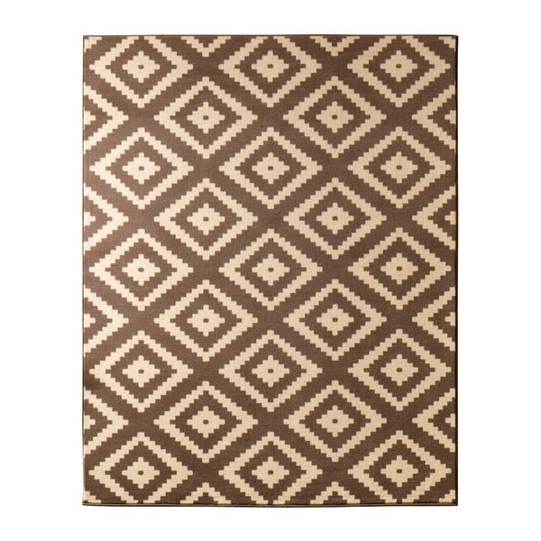 Tappeto marrone 170x120 cm Diamond - Hanse Home