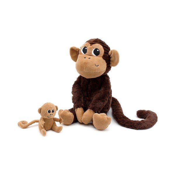 Set di peluche 2 pz Ptipotos Zazou – Les Deglingos
