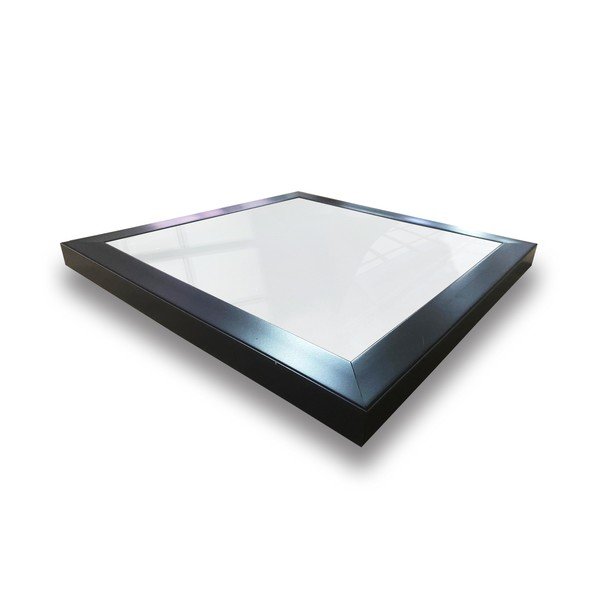 Set di 3 specchi da parete con cornice nera Luna, 24 x 24 cm - Oyo Concept-image-1