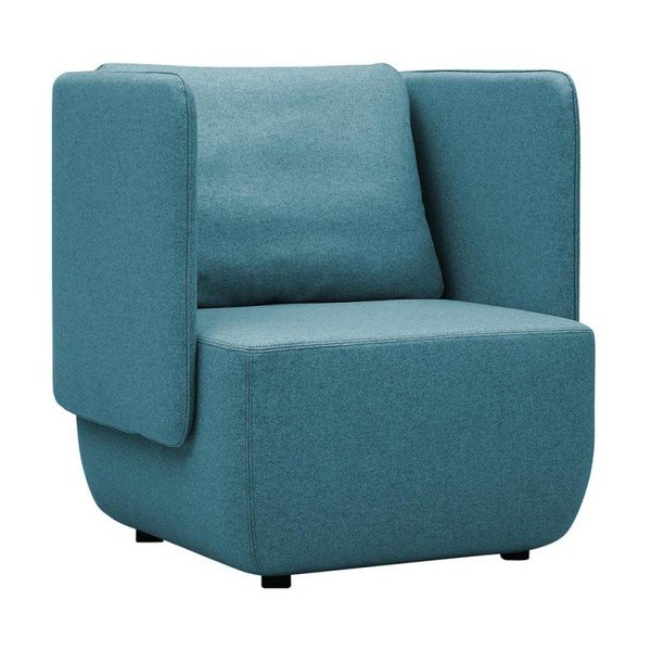 Poltrona turchese Low Opera - Softline-image-2