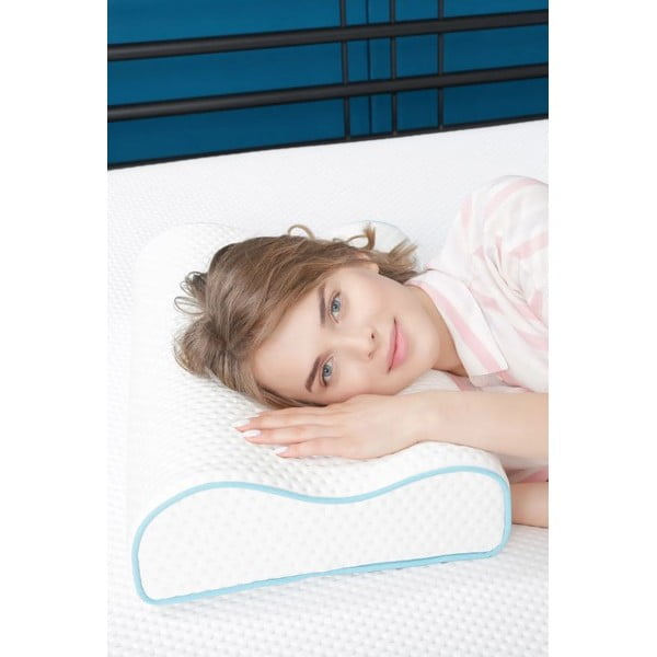 Cuscino anatomico con imbottitura in memory foam 42x61,5 cm – Mila Home-image-3