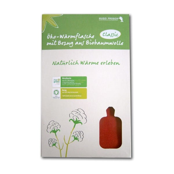 Termoforo con copertura in cotone biologico Eco Classic Comfort - Hugo Frosch-image-3