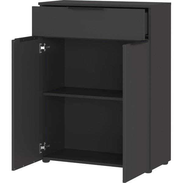 Mobile bagno alto sospeso antracite 71x95 cm Crandon - Germania-image-3