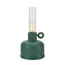 Lampada da tavolo LED verde scuro (altezza totale 22 cm) Astrid – Markslöjd