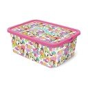 Contenitore di plastica per bambini 40x29x15 cm Stor - SQUISHMALLOWS