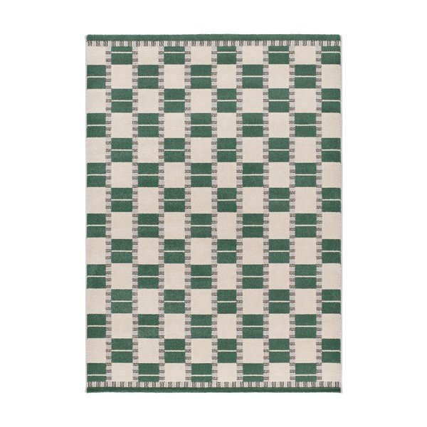 Tappeto verde/beige 160x230 cm Astra – Universal