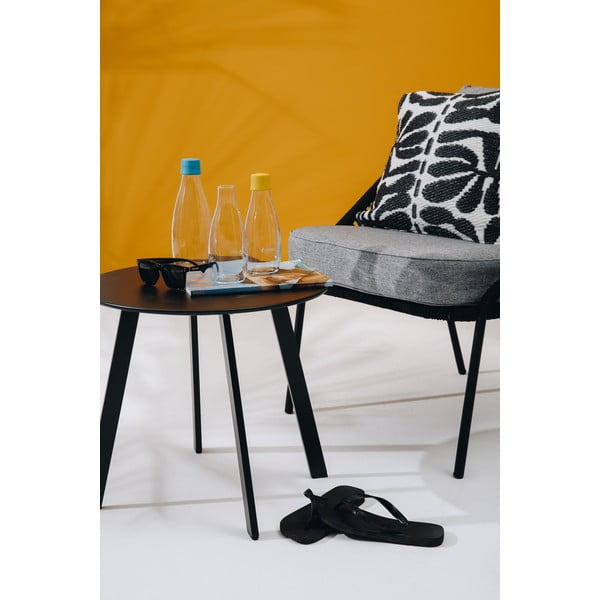 Sedia da giardino nera North - Bonami Selection-image-3