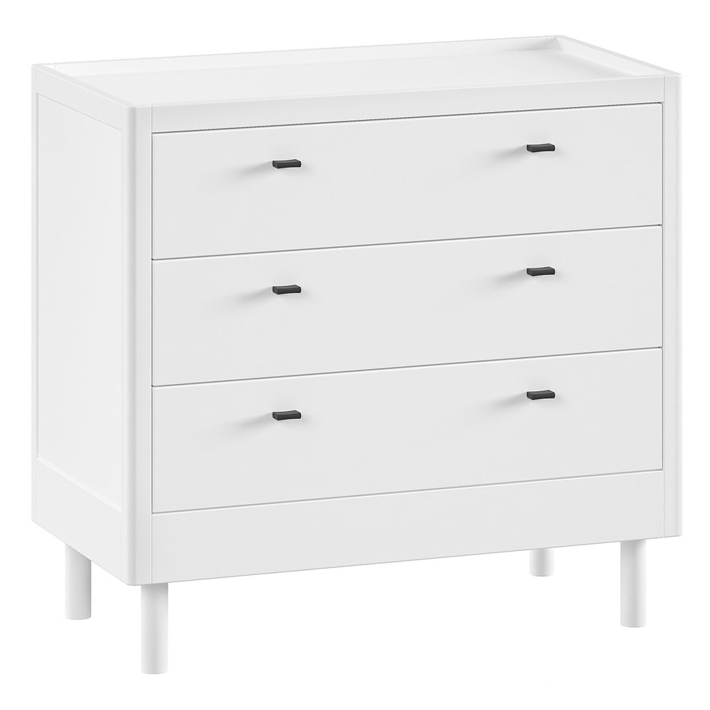 Cassettiera Veres Monaco 900 Per Bambini – 4 Cassetti Soft-close, Antiribaltamento E Compatibile Con Fasciatoio