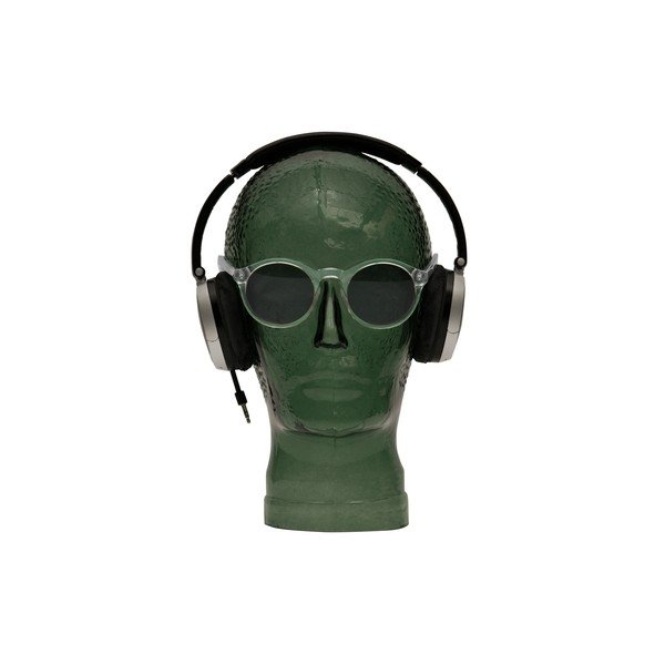 Supporto in vetro verde per cuffie/occhiali da sole Elvis - WOOOD-image-3