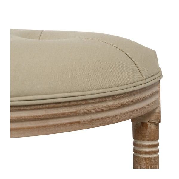 Panchina beige/di colore naturale Royal – Ixia-image-4