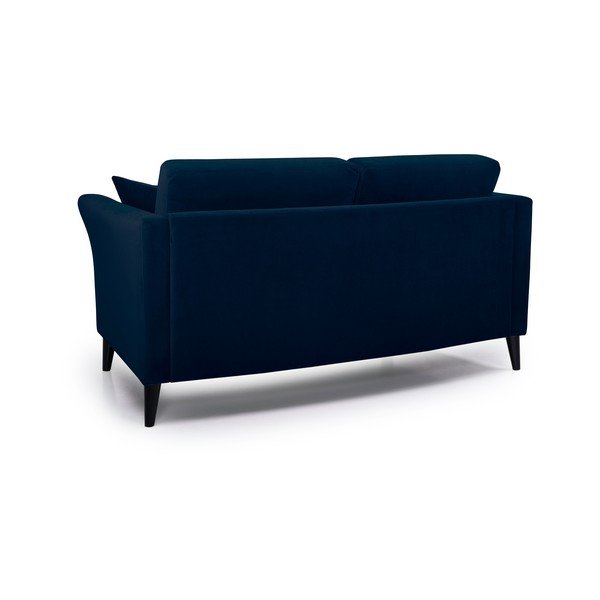 Divano in velluto blu scuro 165 cm Eden - Scandic-image-3