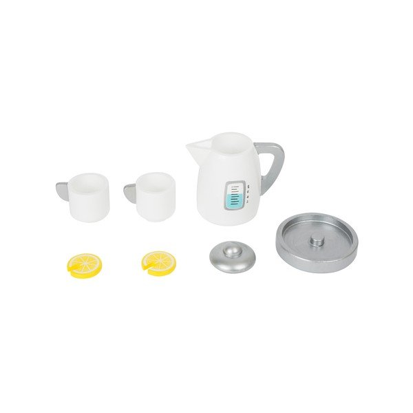 Set di giocattoli da cucina in legno per bambini per la preparazione del tè - Legler-image-3
