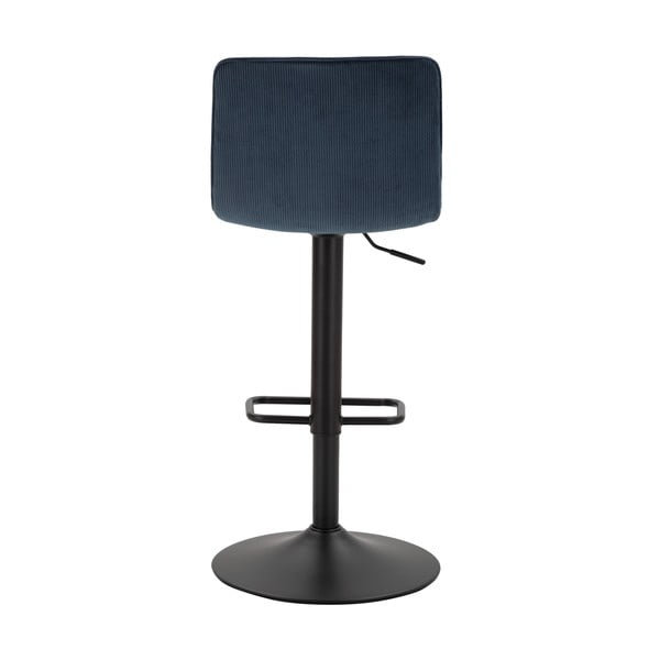 Sgabello da bar regolabile in altezza in nero petrolio (altezza seduta 61 cm) Malia - Mauro Ferretti-image-4