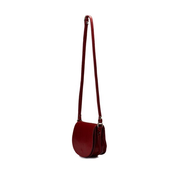 Borsa Gitte in pelle bordeaux - Giulia Massari