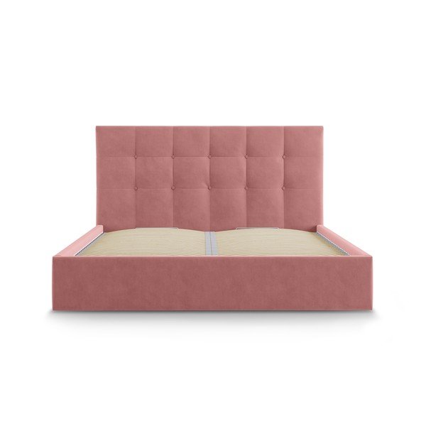 Letto matrimoniale rosa , 140 x 200 cm Nerin - Mazzini Beds-image-2