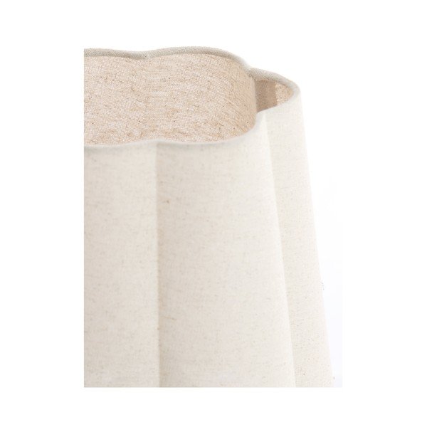 Lampada da tavolo bianca con paralume in tessuto (altezza totale 50 cm) Musaby – Light & Living-image-3