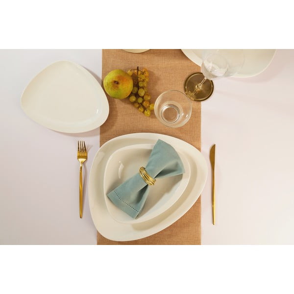 Set di piatti da dolce bianchi in porcellana 6 pz Carrara – Villa Altachiara-image-4