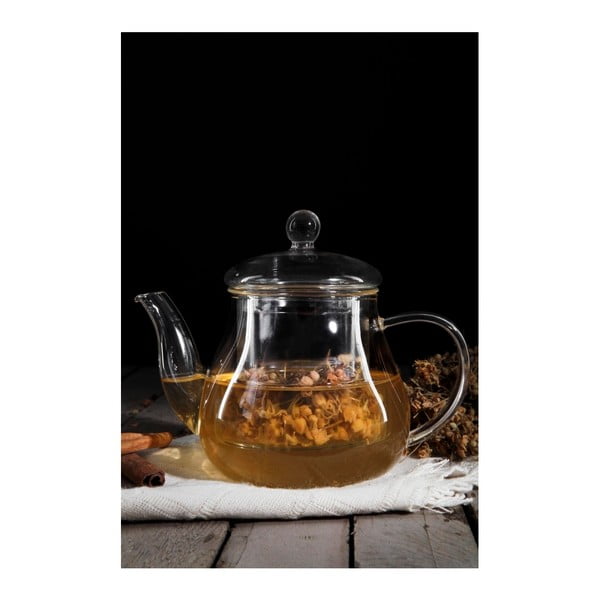 Teiera in vetro con colino Tasev, 500 ml Patara - Bambum-image-1