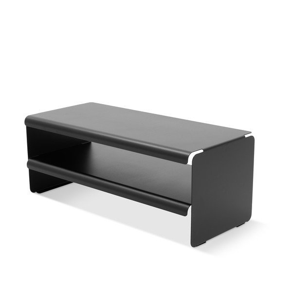 Scarpiera nera in acciaio 71,5x28x31 cm Linea – Spinder Design-image-3