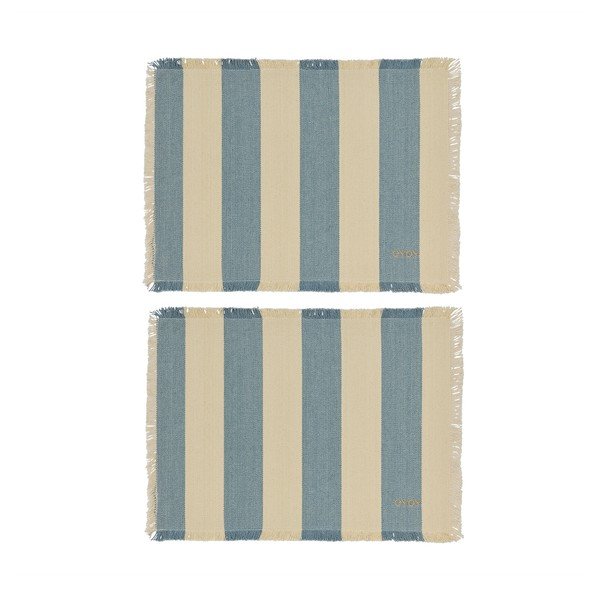 Tovagliette in set in cotone organico 2 pz 36x48 cm Toppu – OYOY Living Design