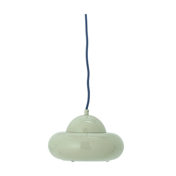 Lampadario verde con paralume in metallo ø 22 cm Bubble – Bloomingville