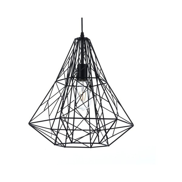 Černé závěsné svítidlo Tomasucci Diamond Black