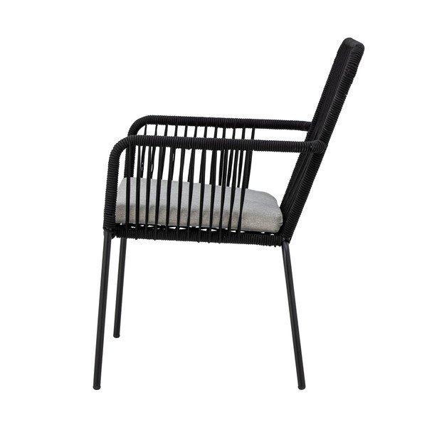 Sedie da pranzo nere in un set di 2 Santino - Bloomingville-image-3