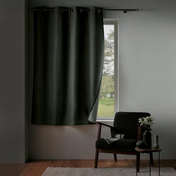 Tenda termoisolante grigia in microfibra 135x180 cm Micropolar – douceur d'intérieur-image-4