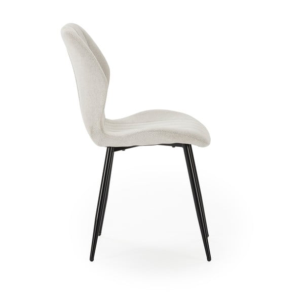 Set di sedie da pranzo color color crema 4 pz Milu - Marckeric-image-3