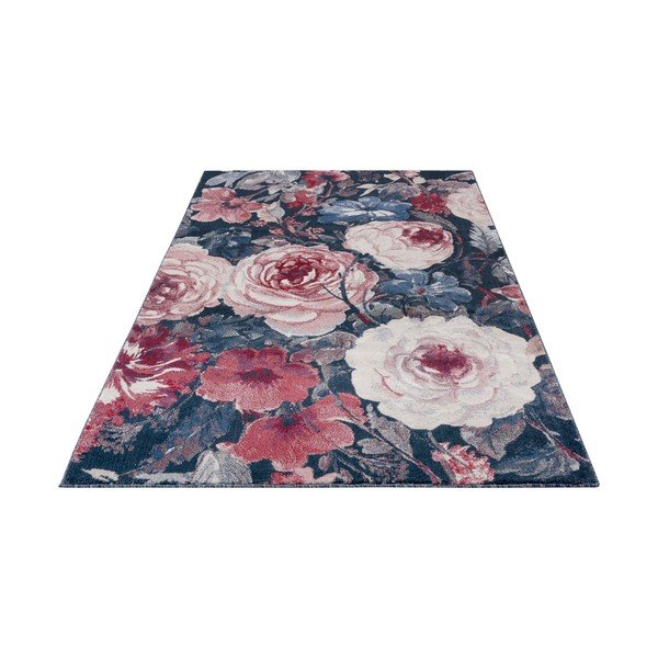 Tappeto blu e rosso , 200 x 290 cm Peony - Mint Rugs-image-2