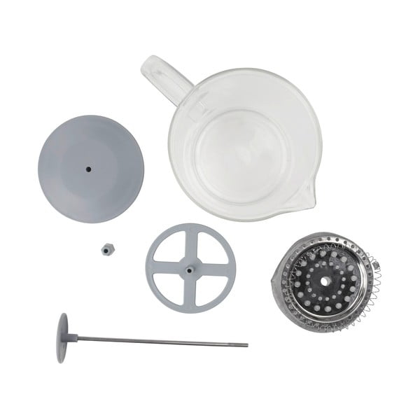 Caffettiera in vetro borosilicato, 1 l - Fackelmann-image-3