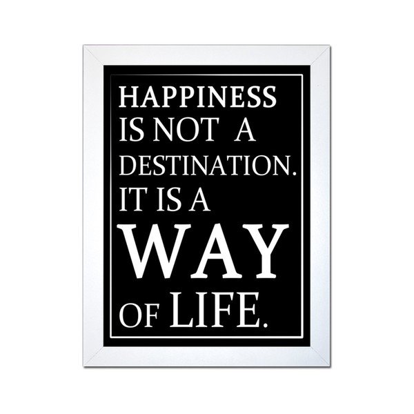 Poster 30x40 cm Happiness - Styler