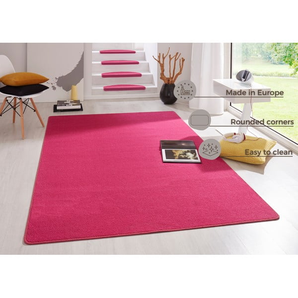 Tappeto rosa 133x195 cm Fancy - Hanse Home-image-4