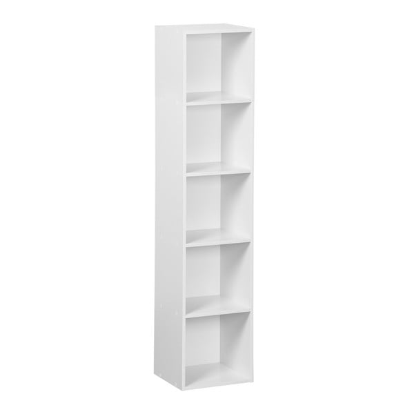 Libreria bianca 30x24x132 cm Cube – Casa Selección