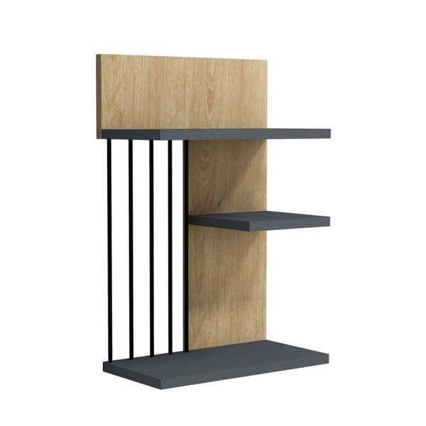 Mensola a muro marrone Nezma - Puqa Design