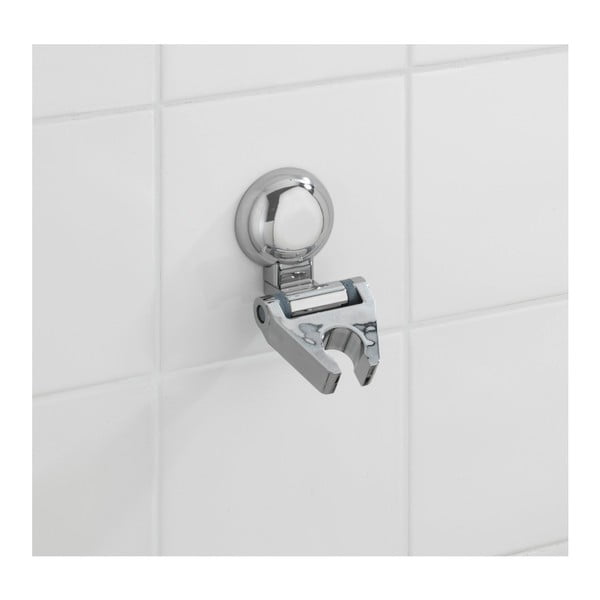 Supporto per soffione doccia in acciaio cromato Fiorina - Wenko-image-3