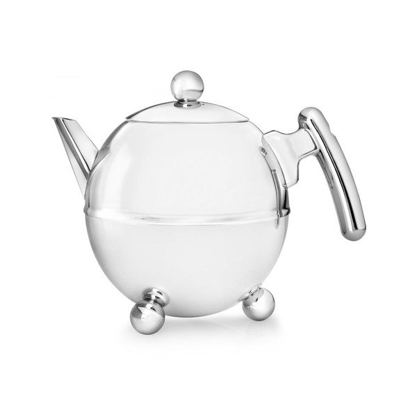 Teiera argentata in acciaio inox 1,5 l Bella Ronde – Bredemeijer