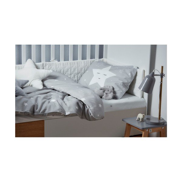 Set di coperte e cuscini in cotone per neonati Shining Star, 100 x 135 cm - BELLAMY-image-4