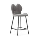 Set di 2 sgabelli da bar grigi (altezza seduta 65 cm) Muli - Marckeric